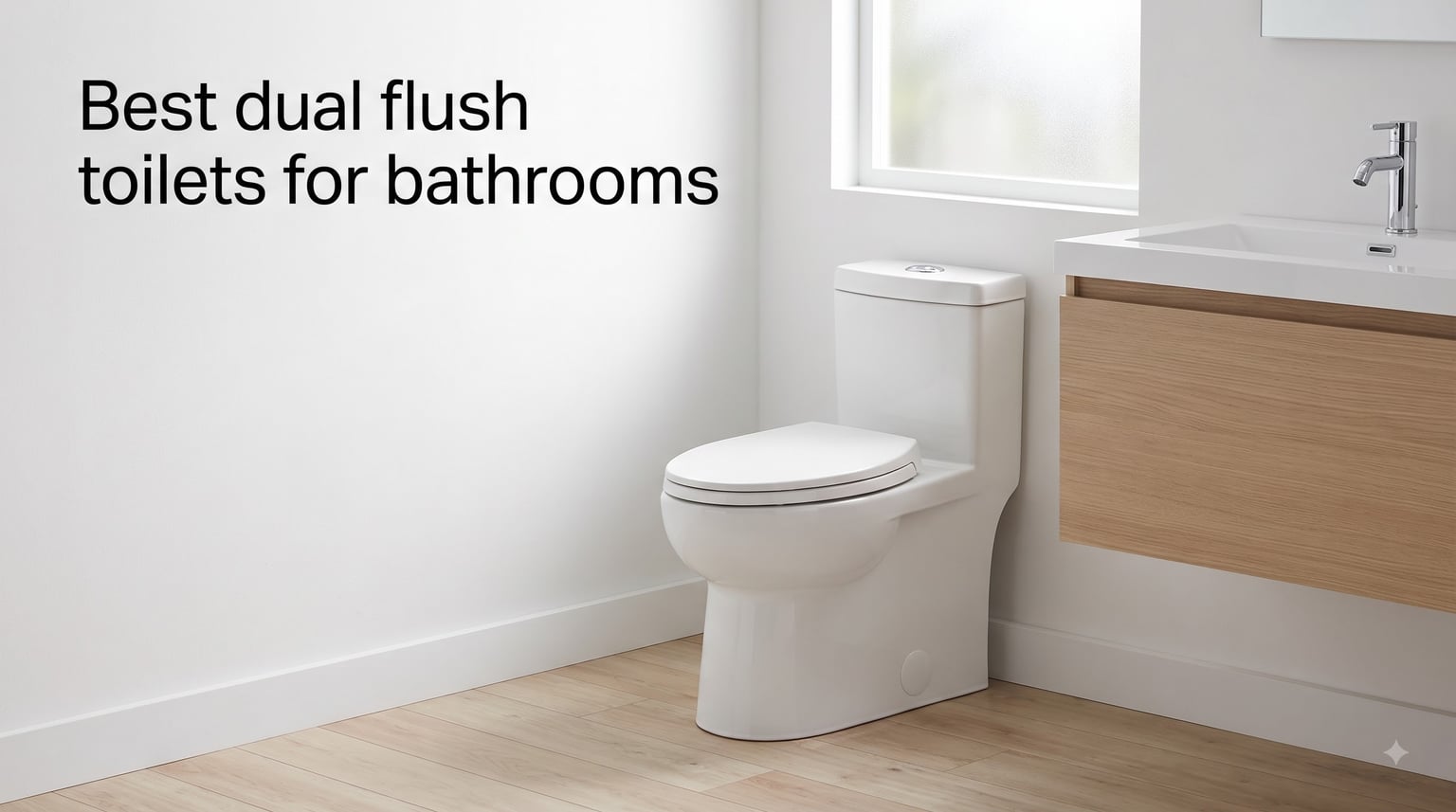Best dual flush toilets for bathrooms