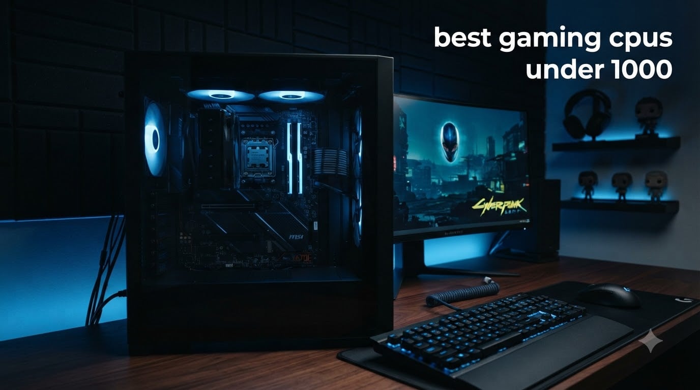 best gaming cpus under 1000