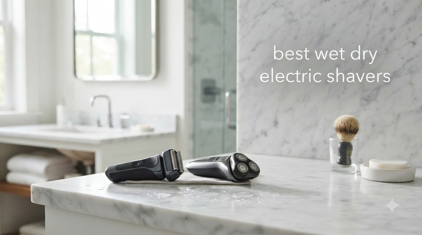 best wet dry electric shavers