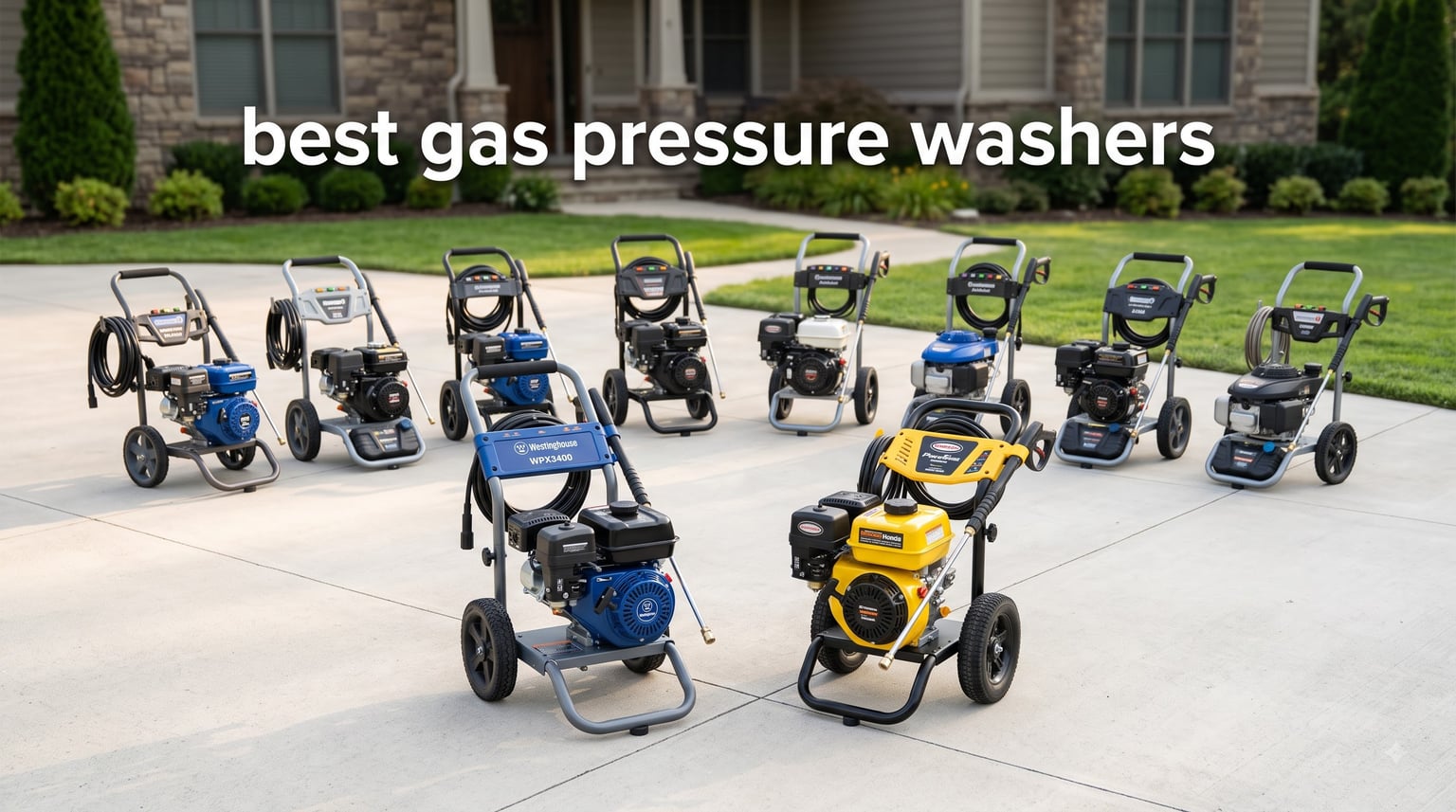 best gas pressure washers