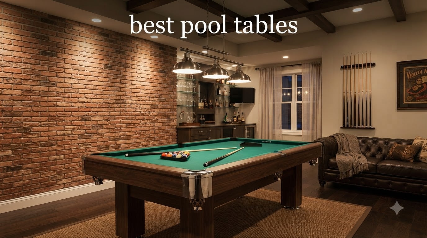 best pool tables