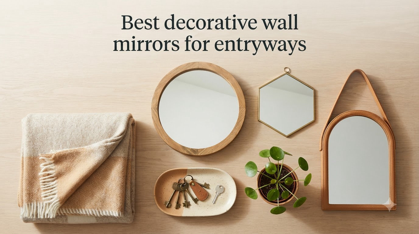 Best decorative wall mirrors for entryways