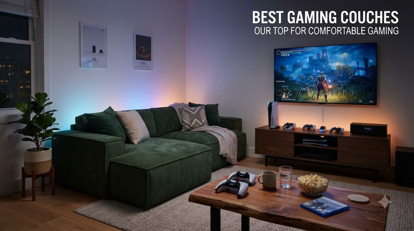 best gaming couches our top for comfortable gaming