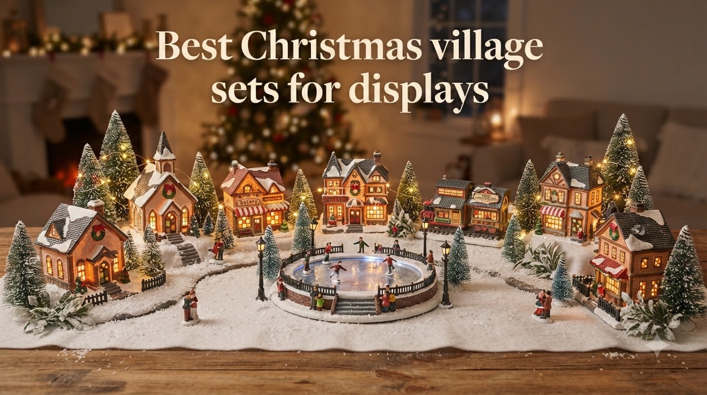 Best Christmas village sets for displays
