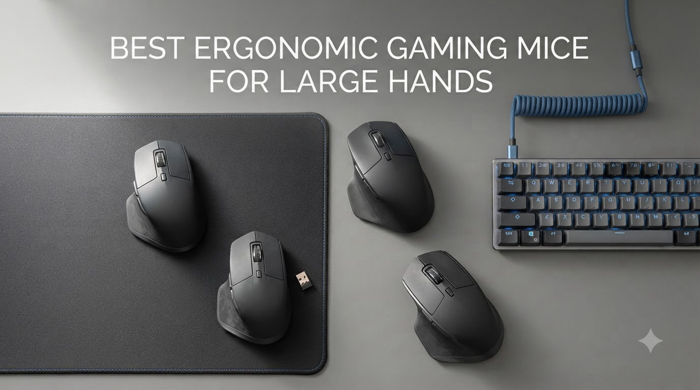 best ergonomic gaming mice for large hands