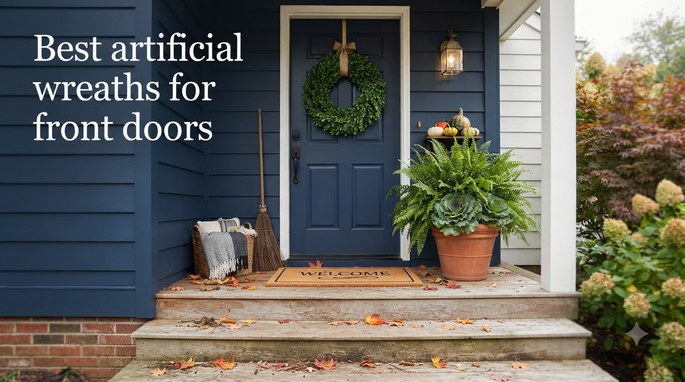 Best artificial wreaths for front doors