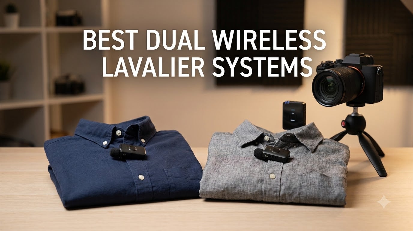 best dual wireless lavalier systems