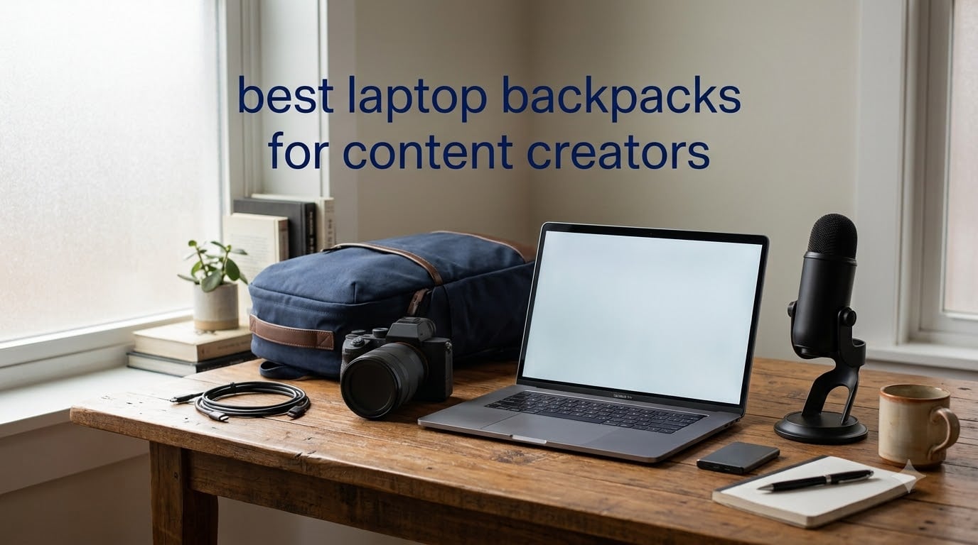 best laptop backpacks for content creators