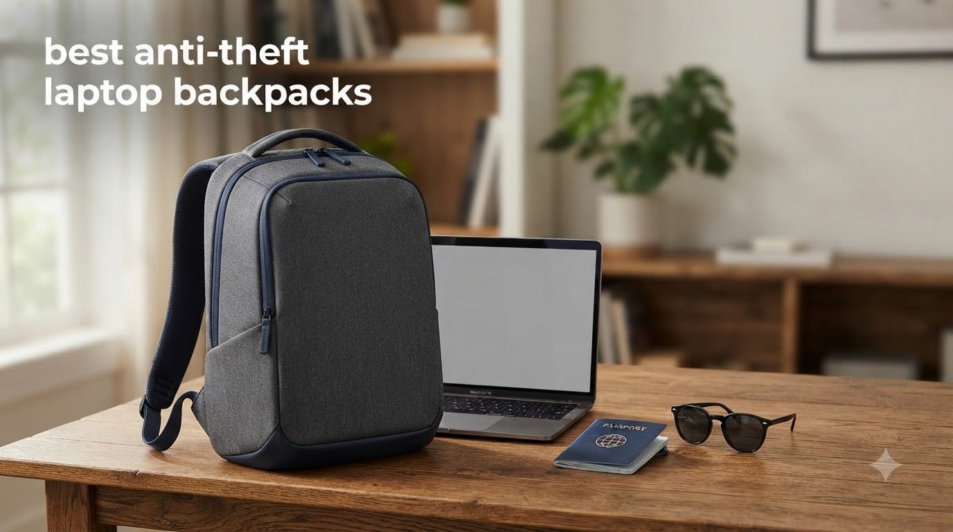 best anti-theft laptop backpacks