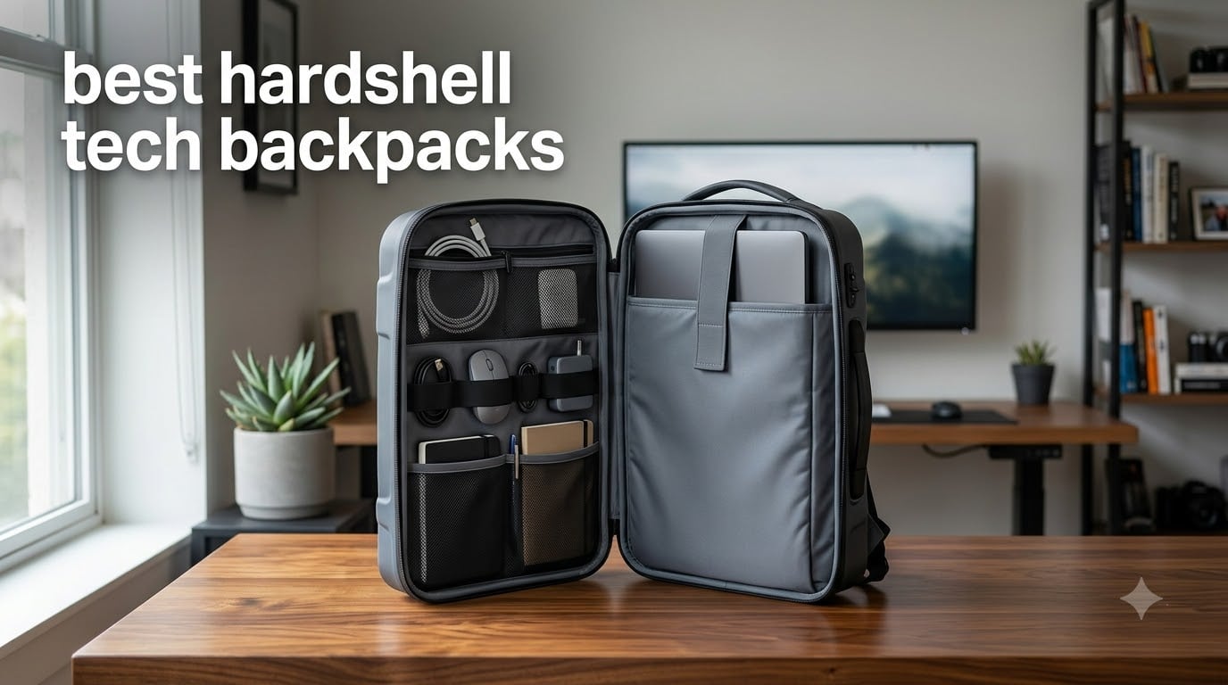 best hardshell tech backpacks