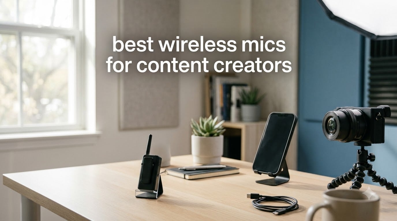 best wireless mics for content creators