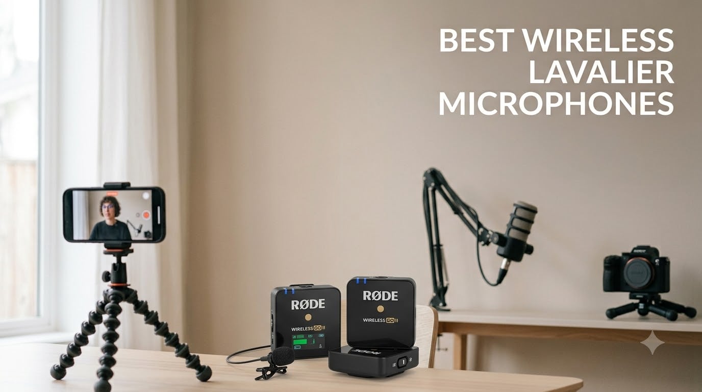 best wireless lavalier microphones