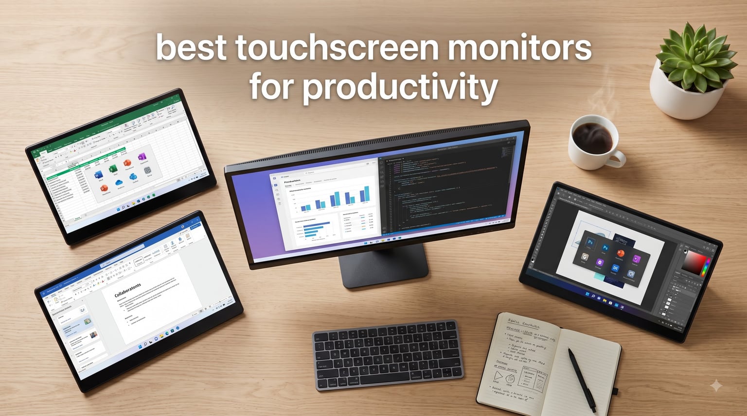 best touchscreen monitors for productivity