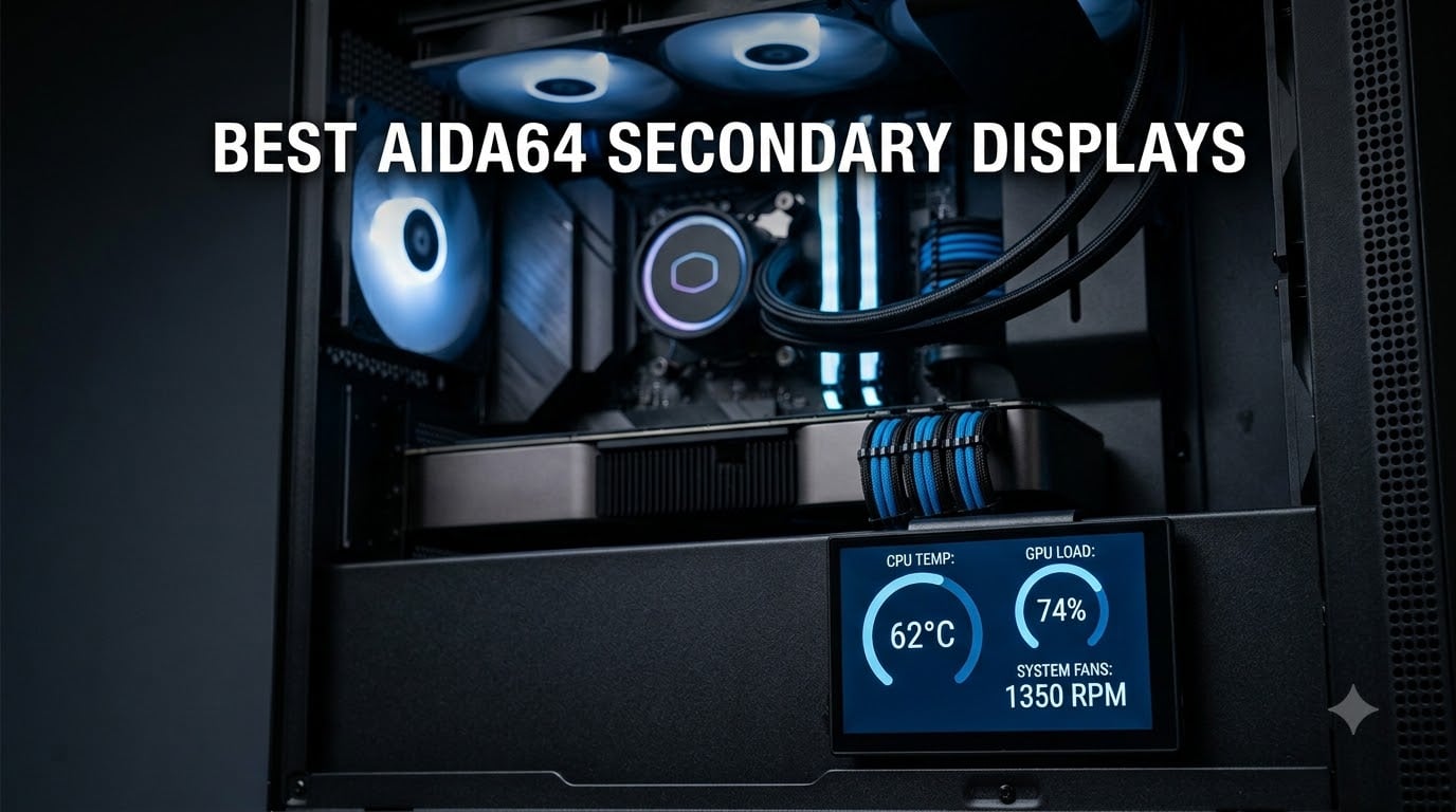 best AIDA64 secondary displays