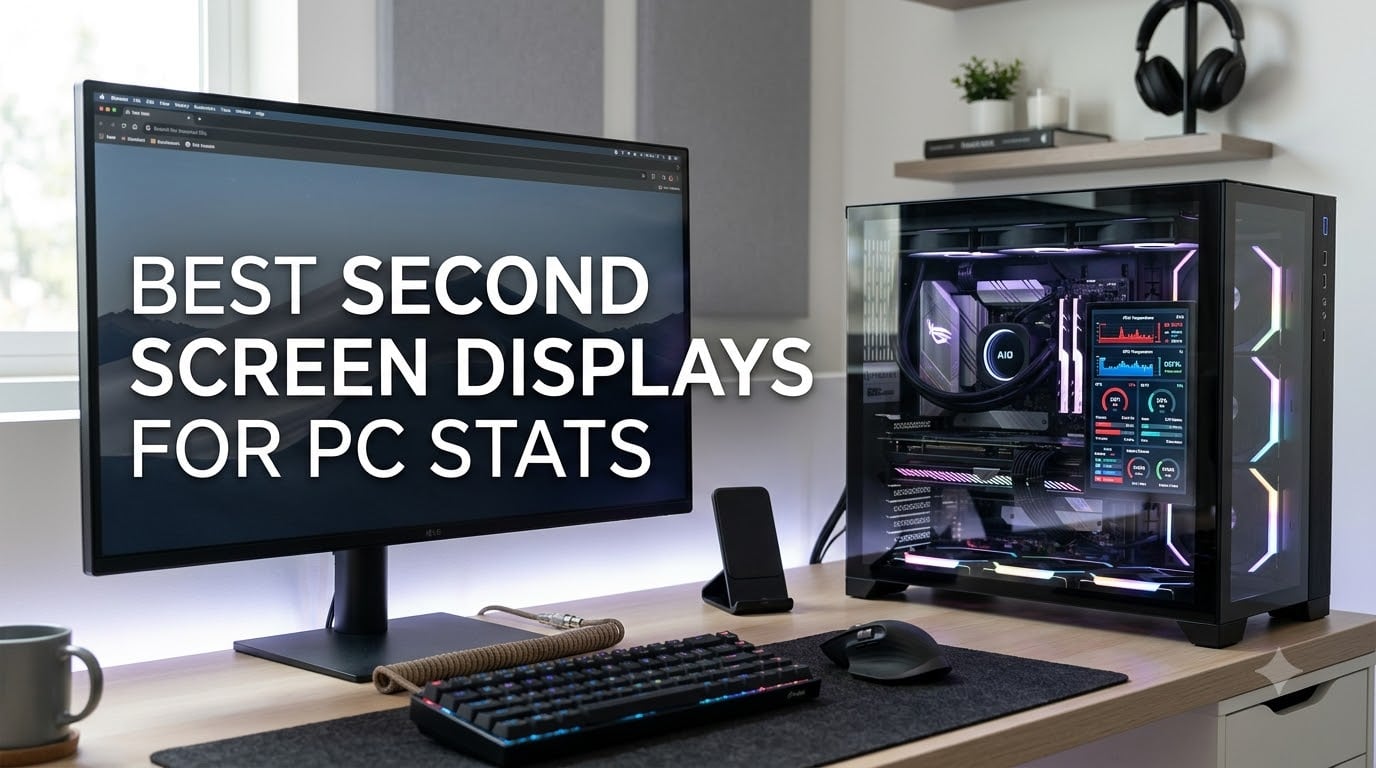 best second screen displays for PC stats