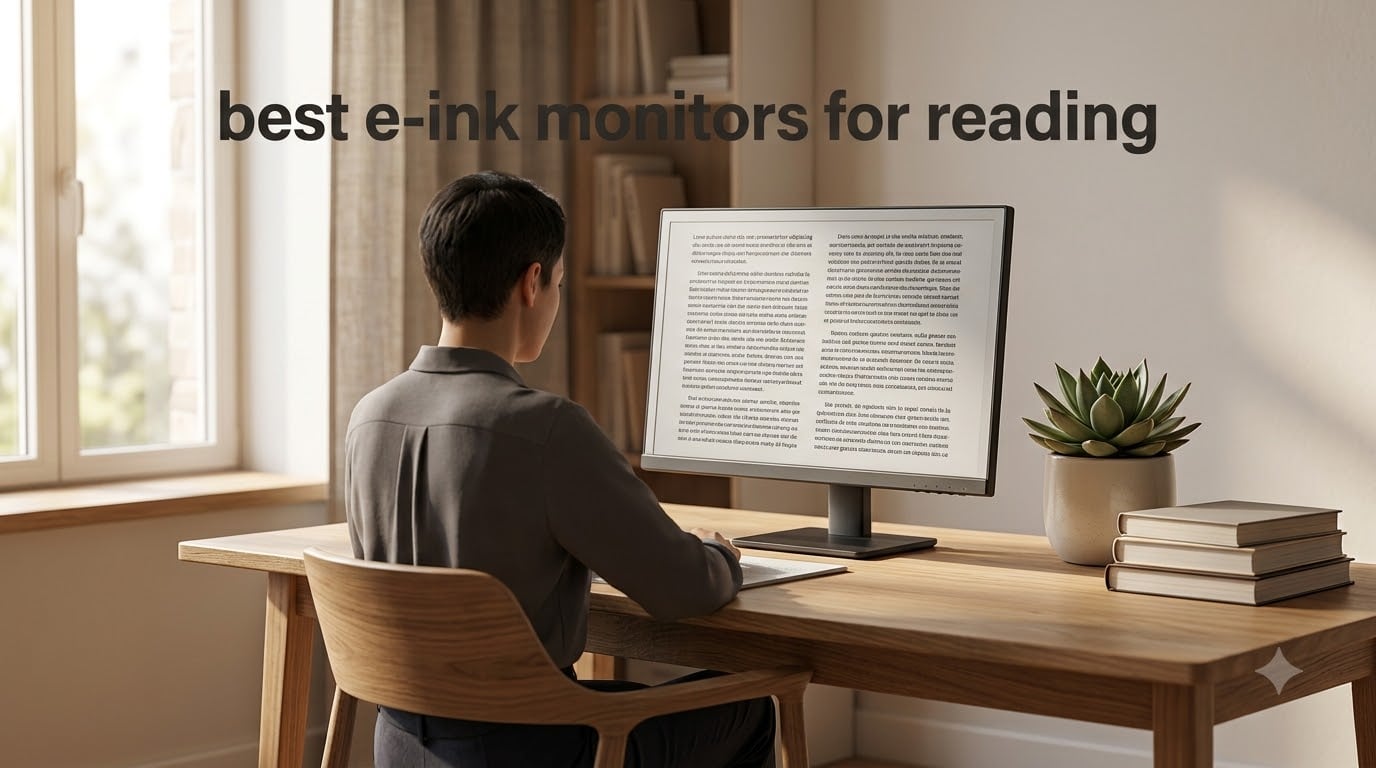 best e-ink monitors for reading