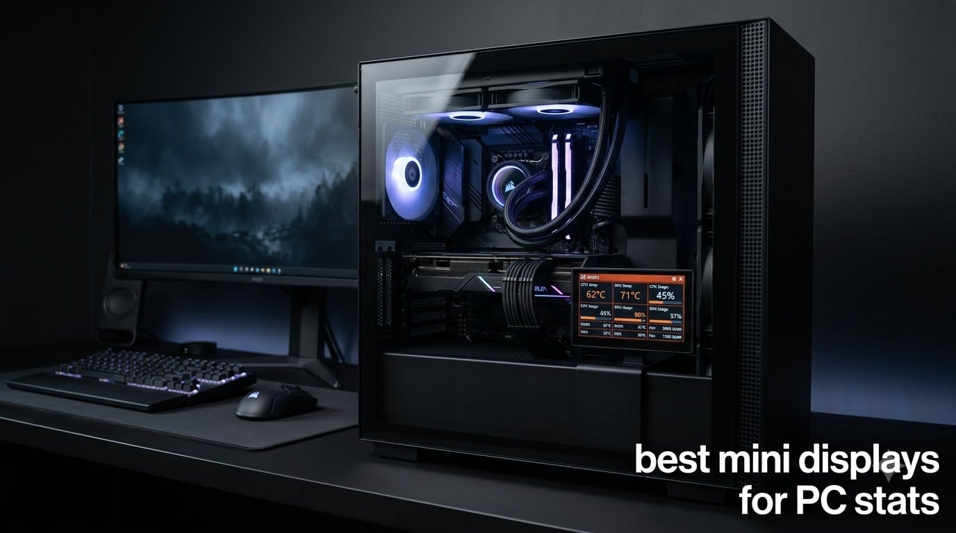 best mini displays for PC stats