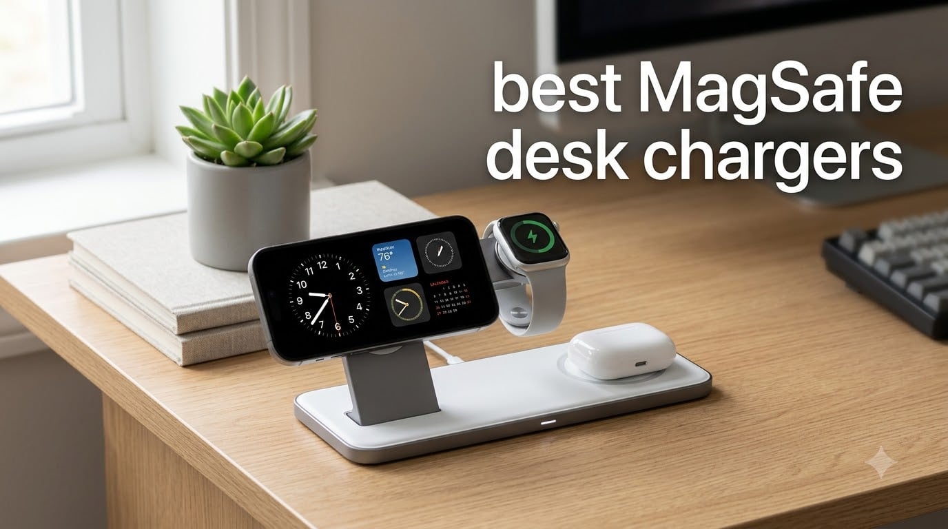 best MagSafe desk chargers