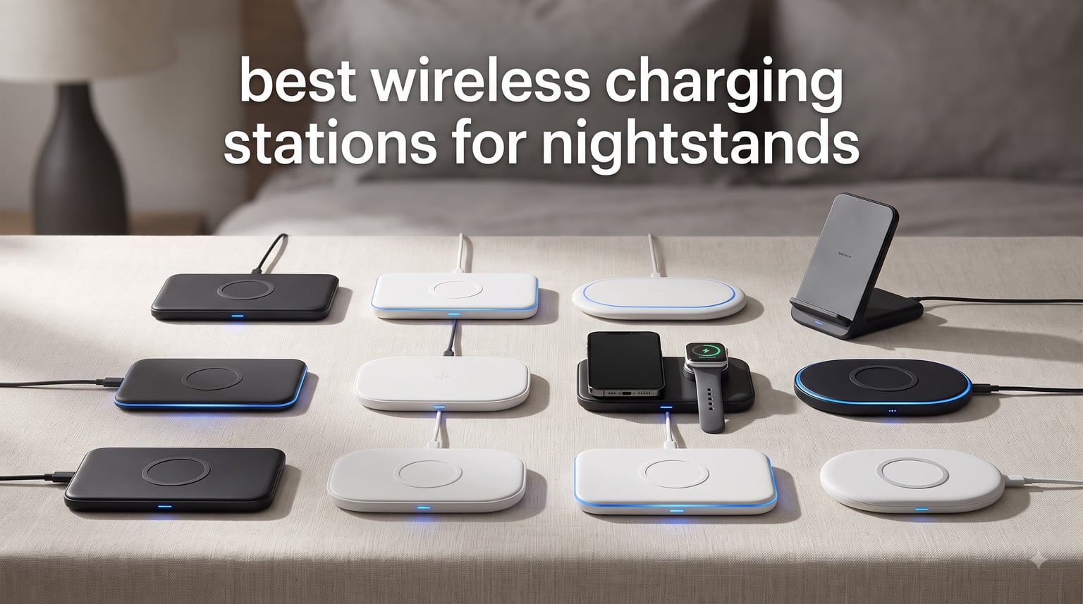 best wireless charging stations for nightstands
