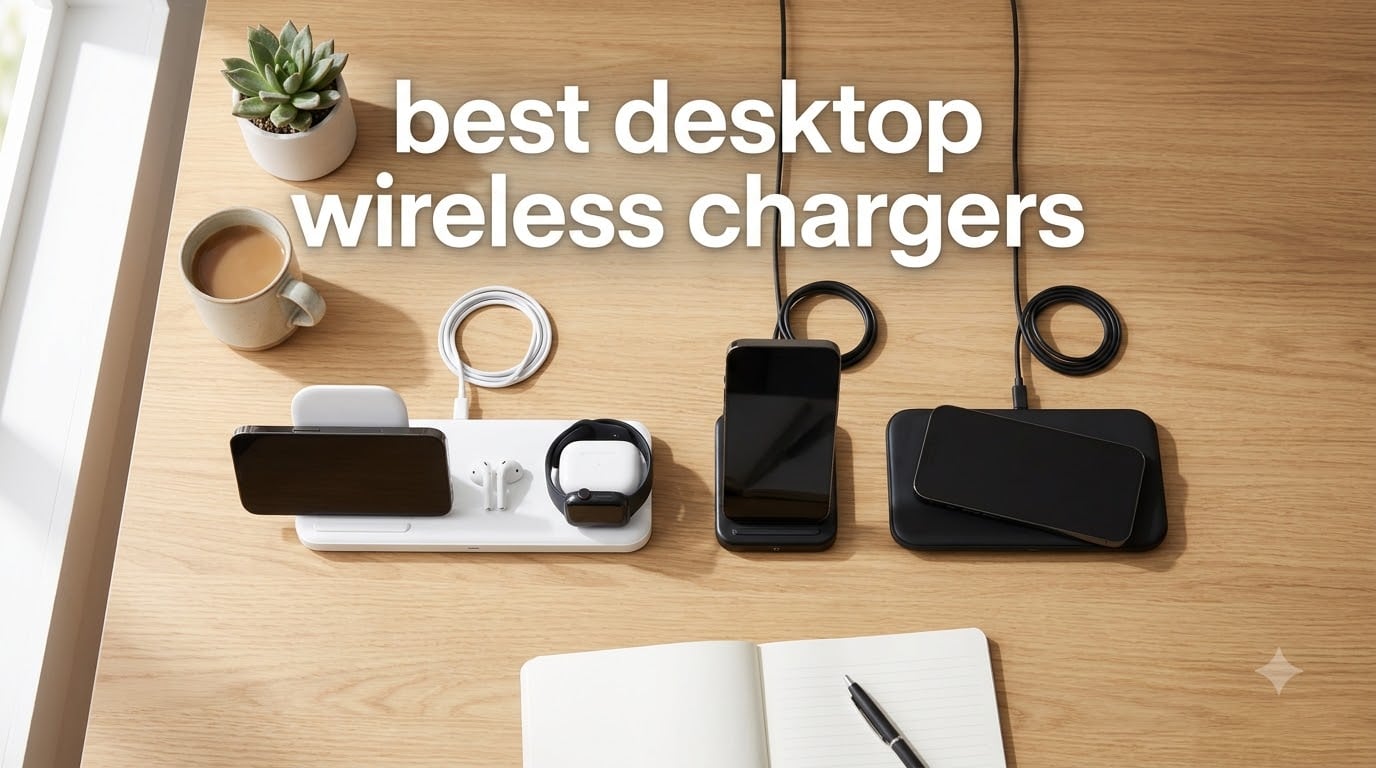 best desktop wireless chargers