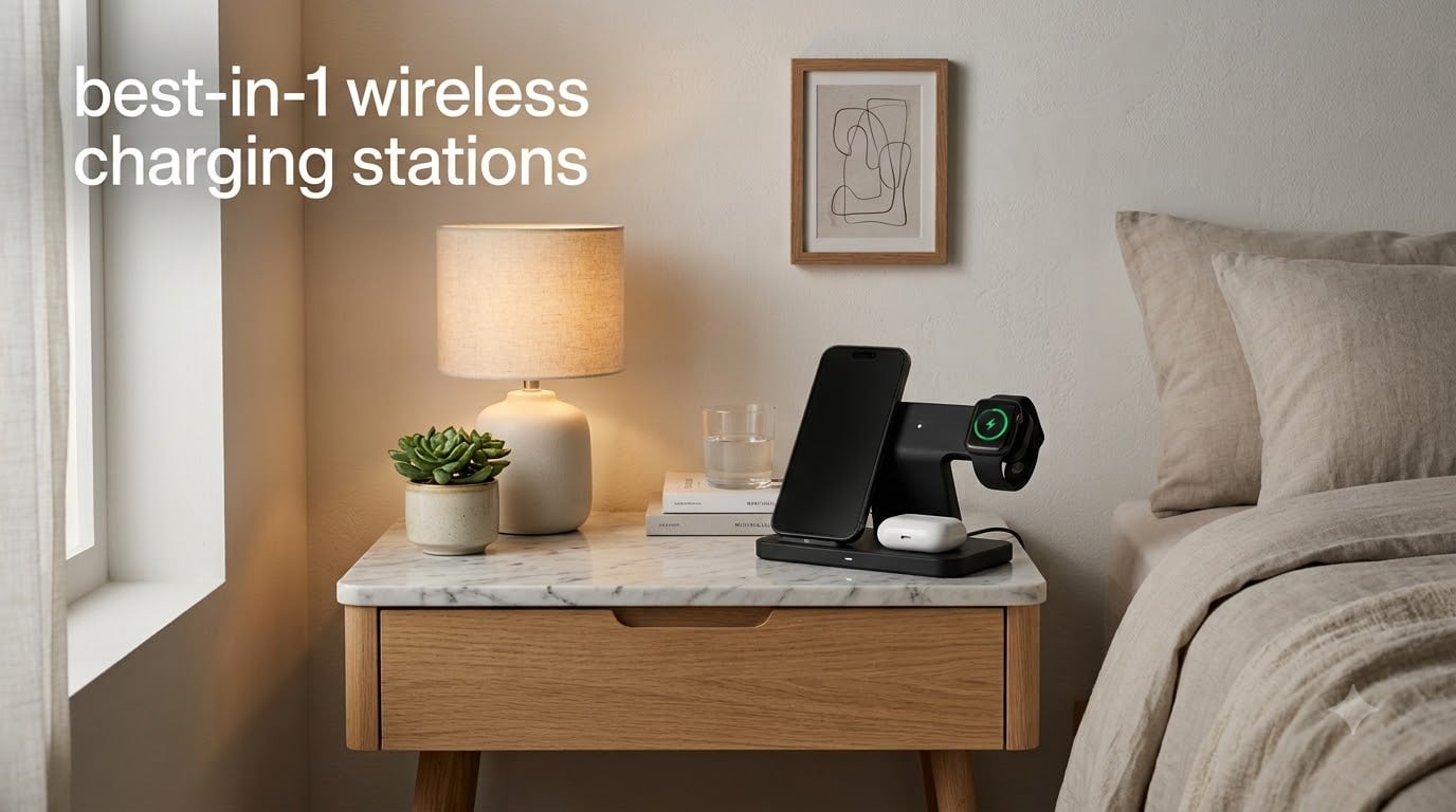 best 3-in-1 wireless charging stations