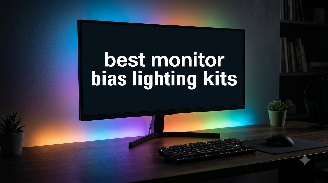 best monitor bias lighting kits