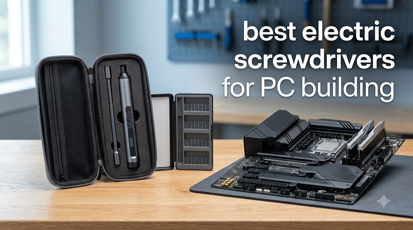 best electric screwdrivers for PC building