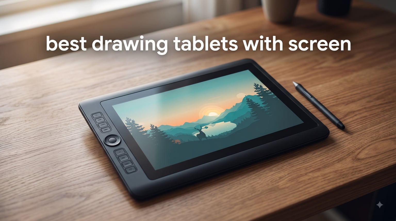 best drawing tablets with screen