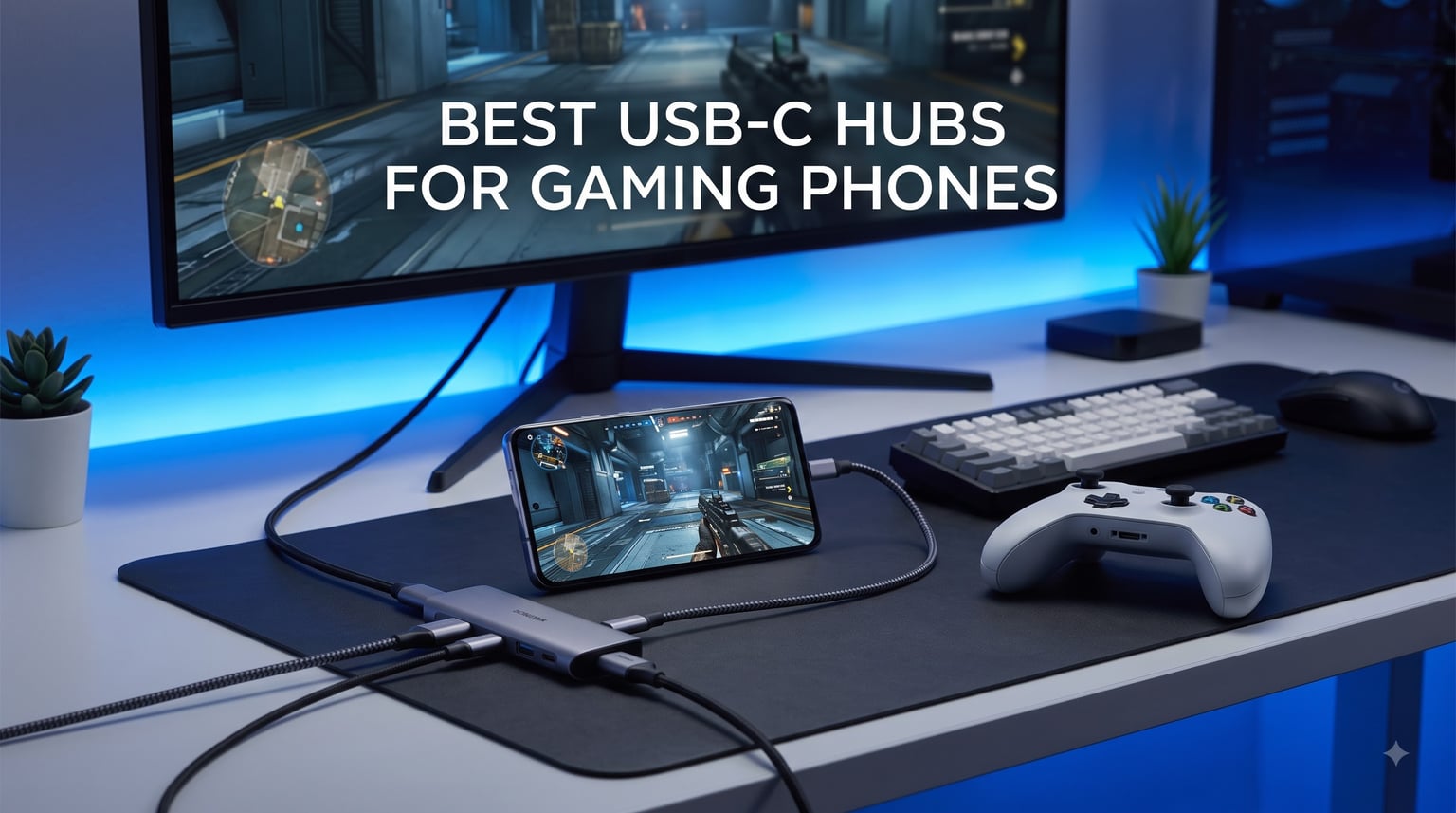 best USB-C hubs for gaming phones