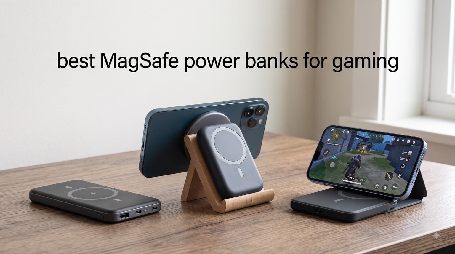 best MagSafe power banks for gaming