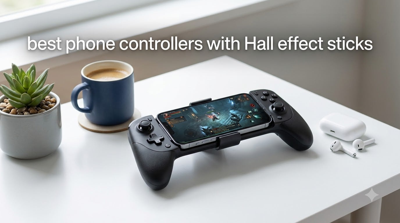 best phone controllers with Hall effect sticks