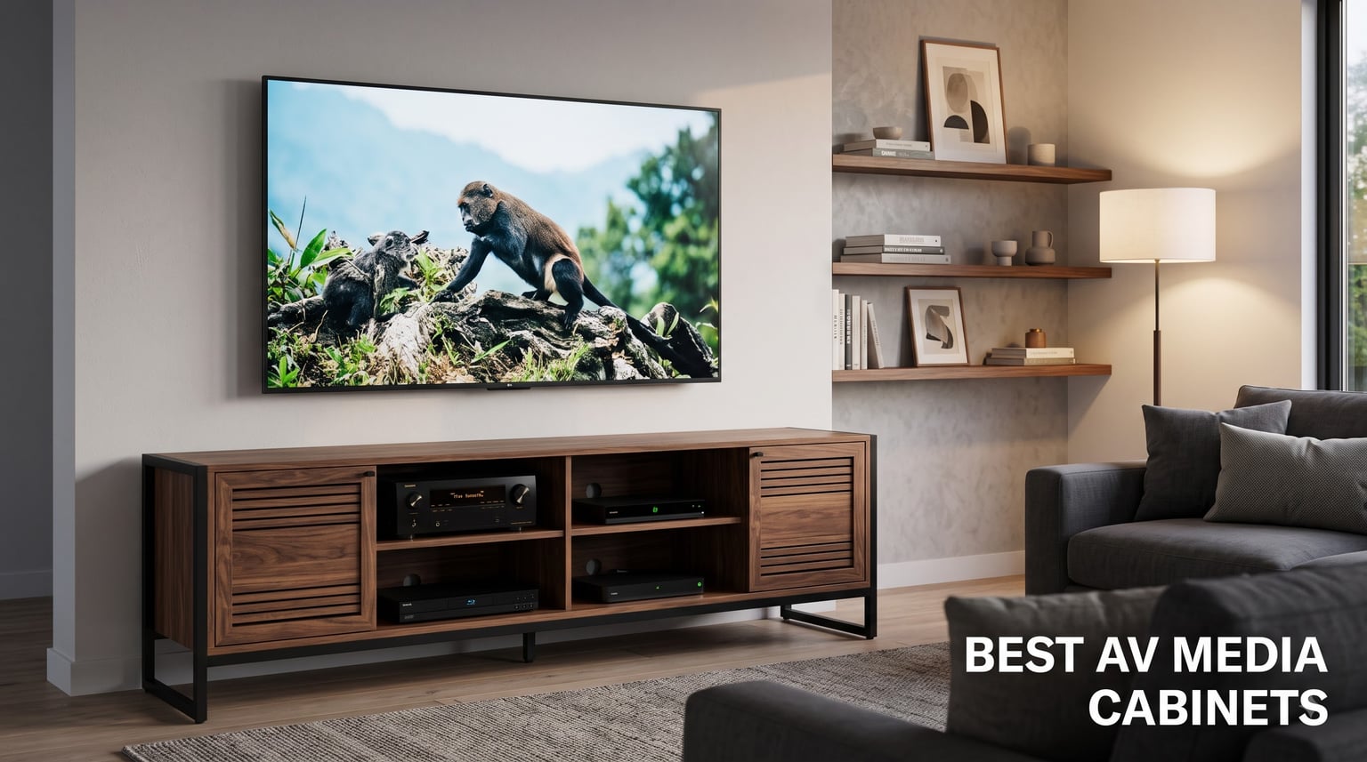 best AV media cabinets