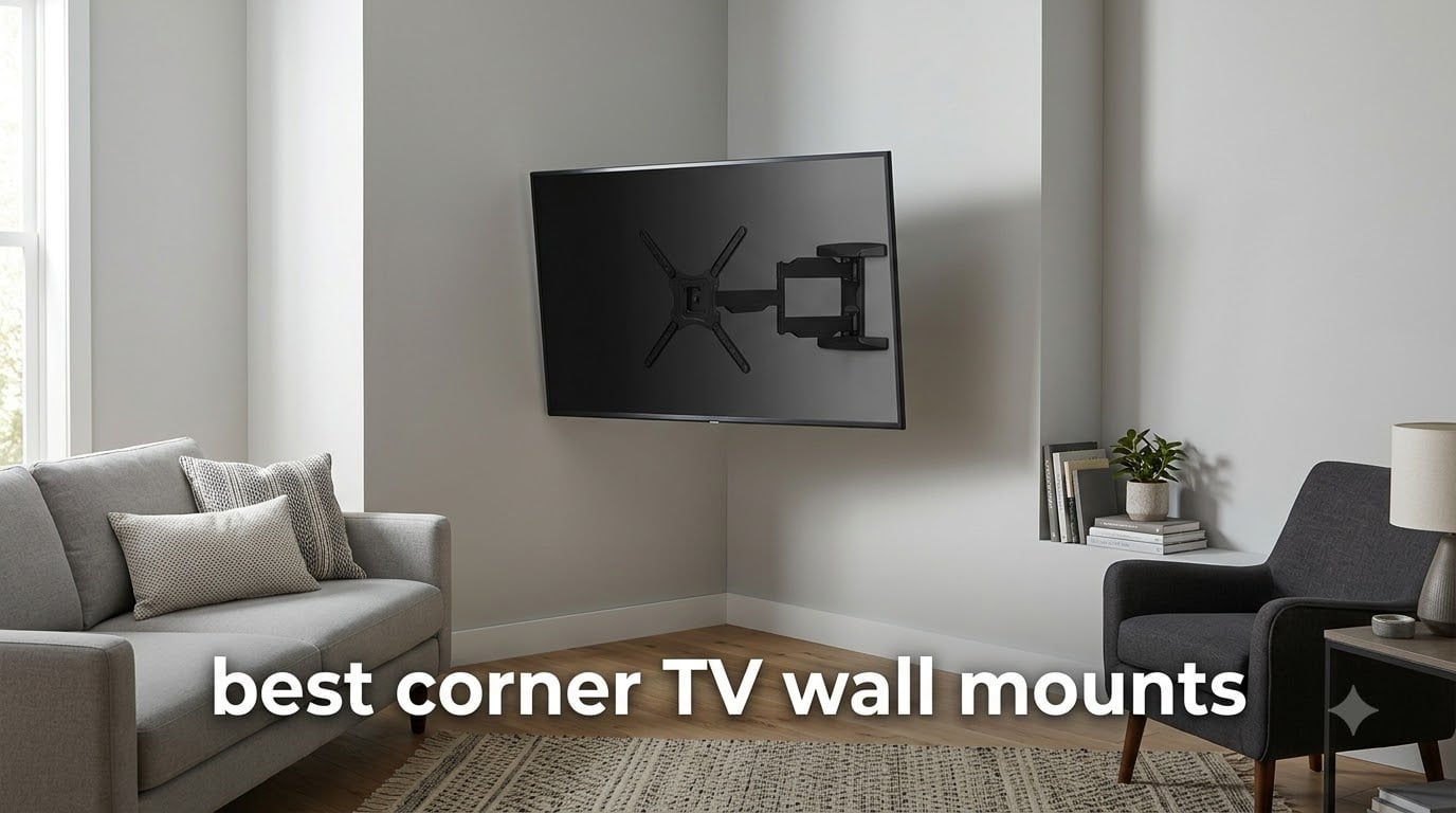 best corner TV wall mounts