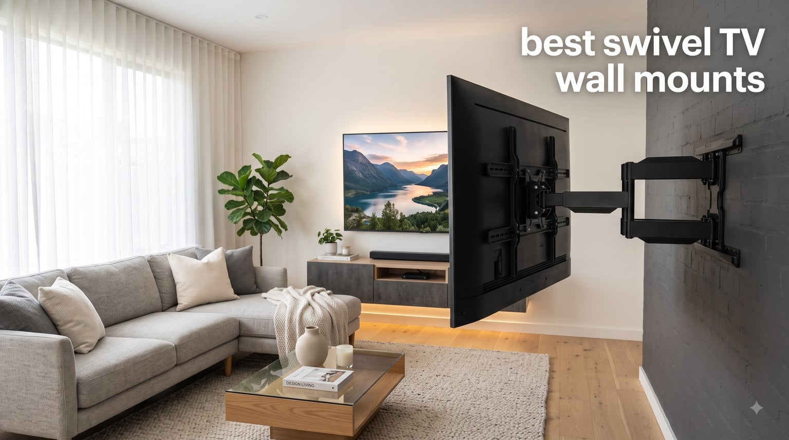 best swivel TV wall mounts