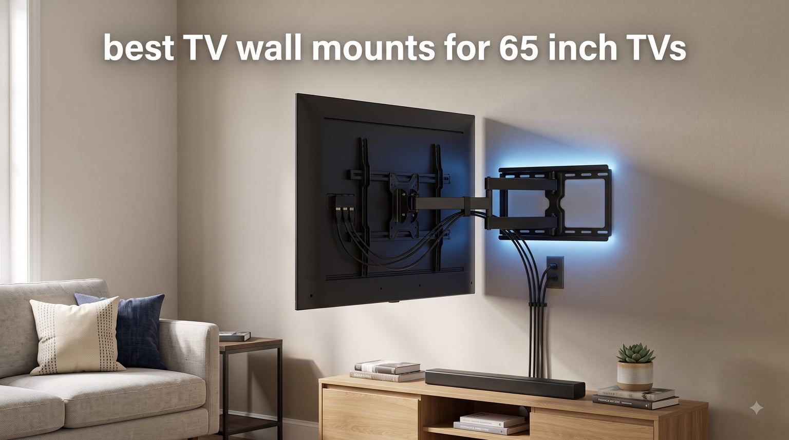 best TV wall mounts for 65 inch TVs