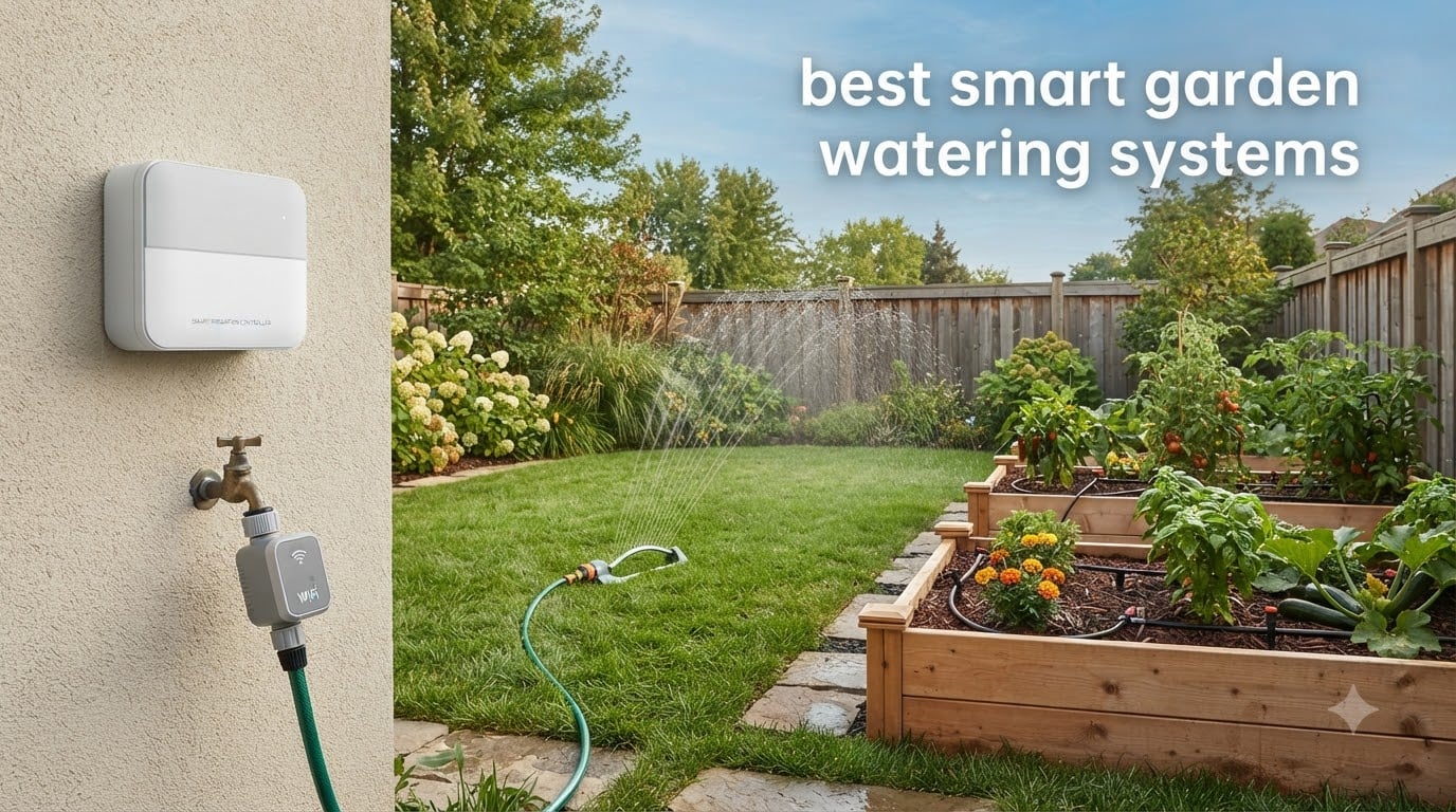 best smart garden watering systems