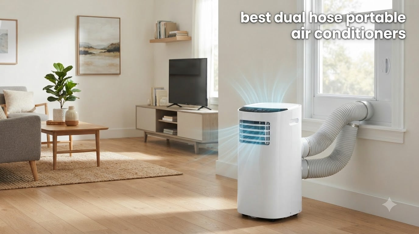 best dual hose portable air conditioners