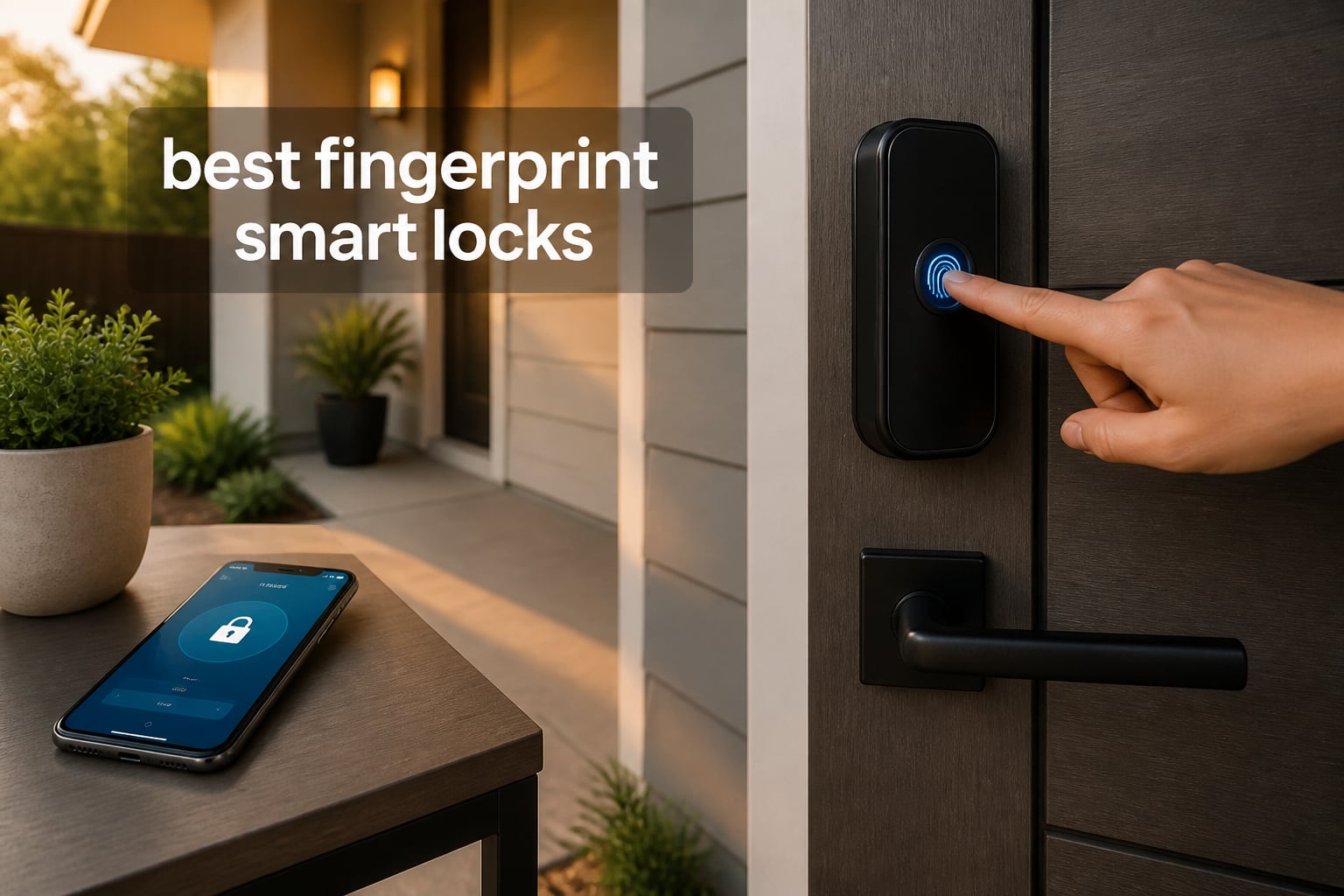 best fingerprint smart locks