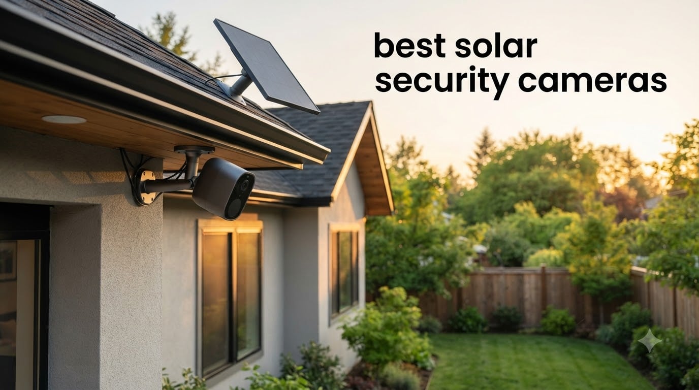 best solar security cameras