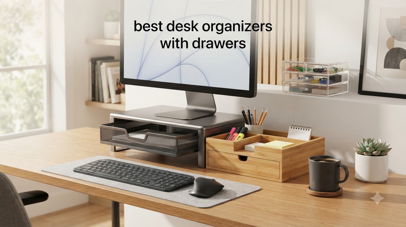best desk organizers with drawers