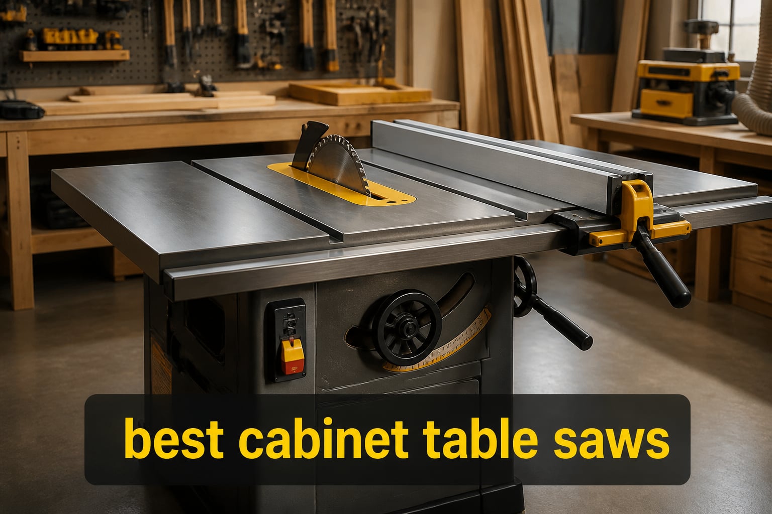 best cabinet table saws
