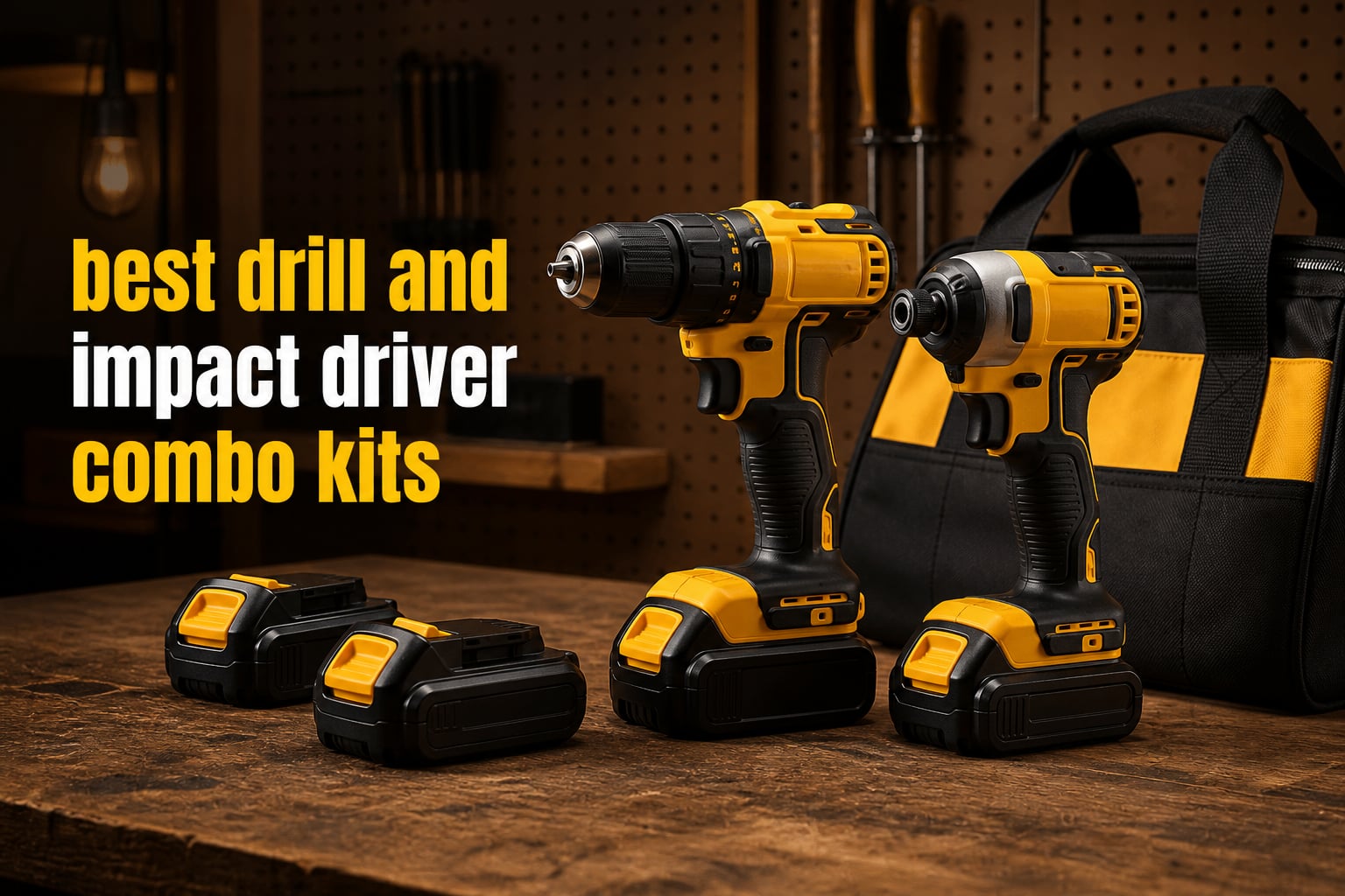 best drill and impact driver combo kits