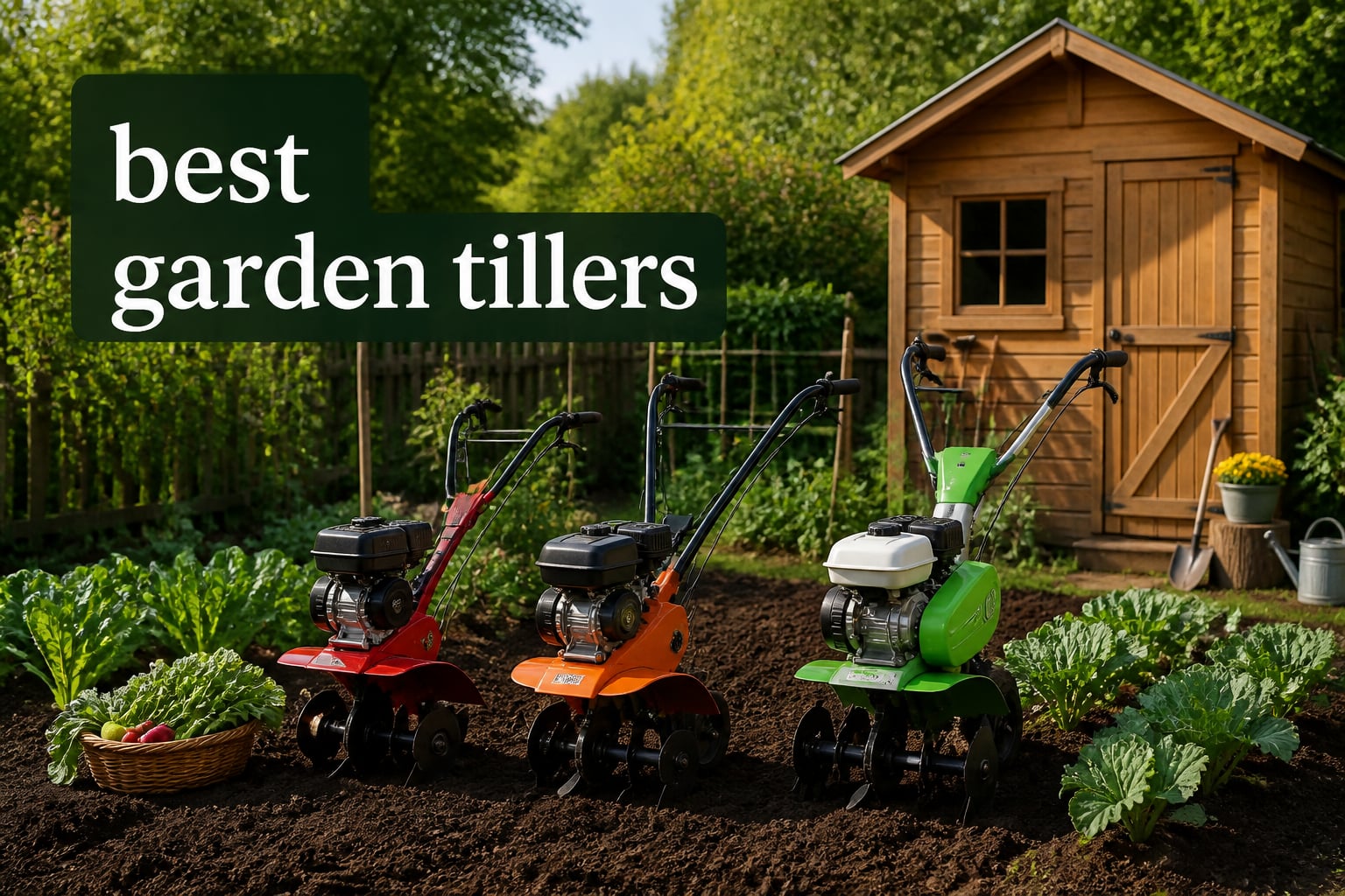 best garden tillers