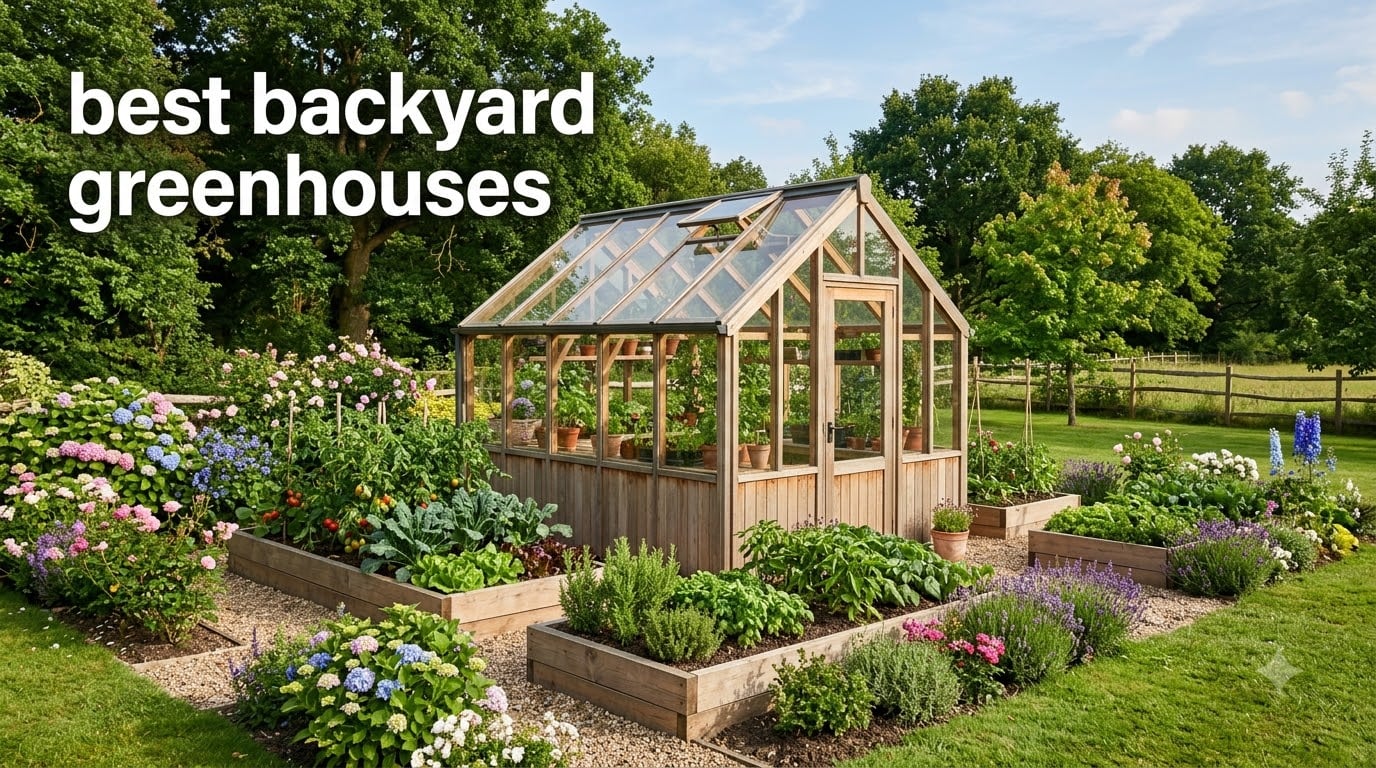 best backyard greenhouses