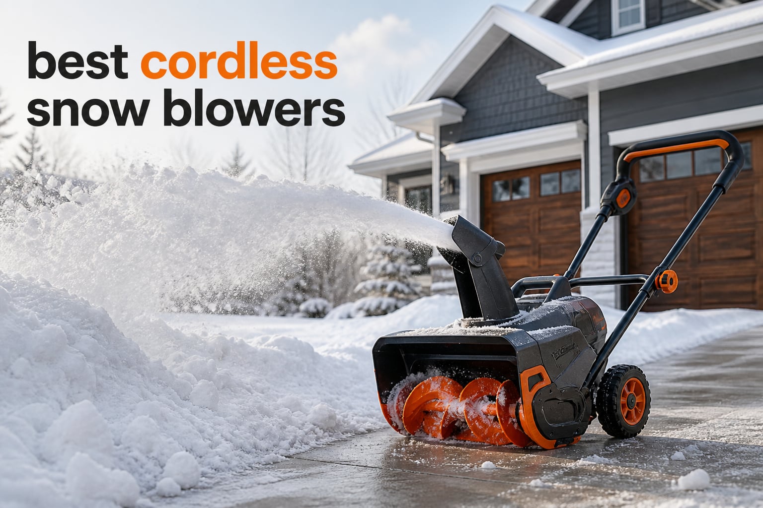 best cordless snow blowers