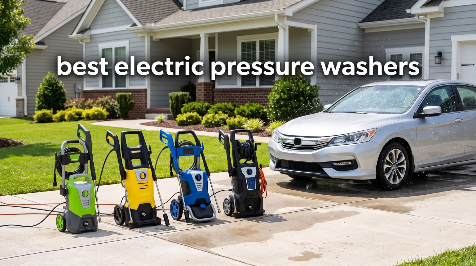best electric pressure washers