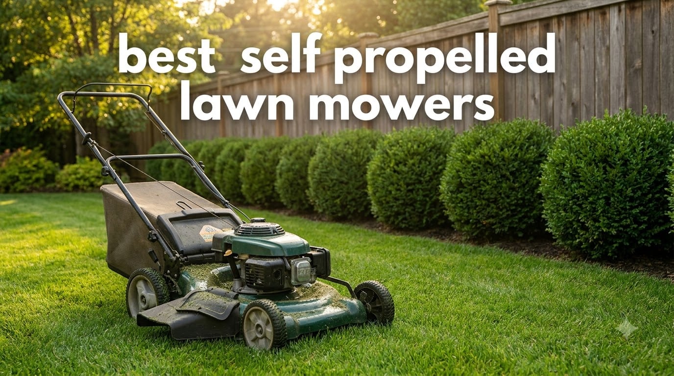 best self propelled lawn mowers