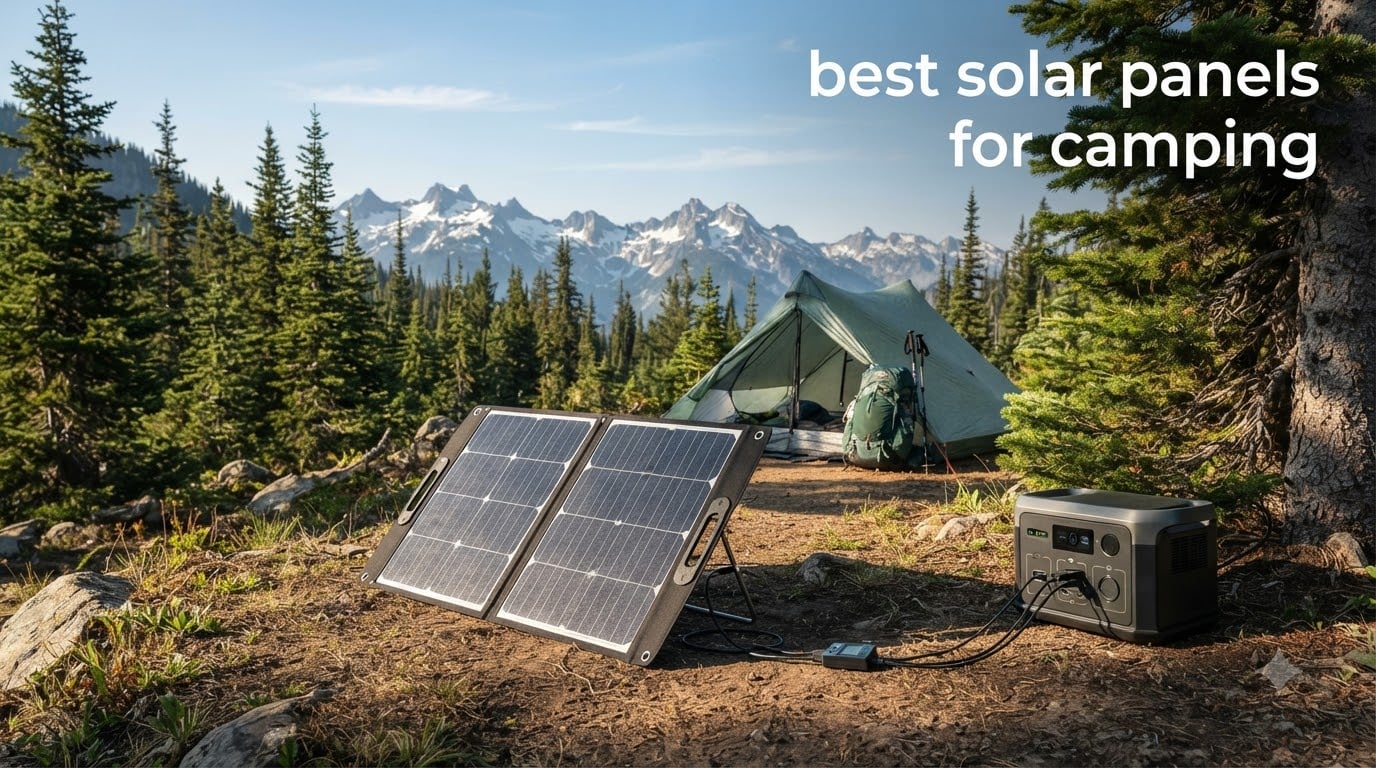 best solar panels for camping