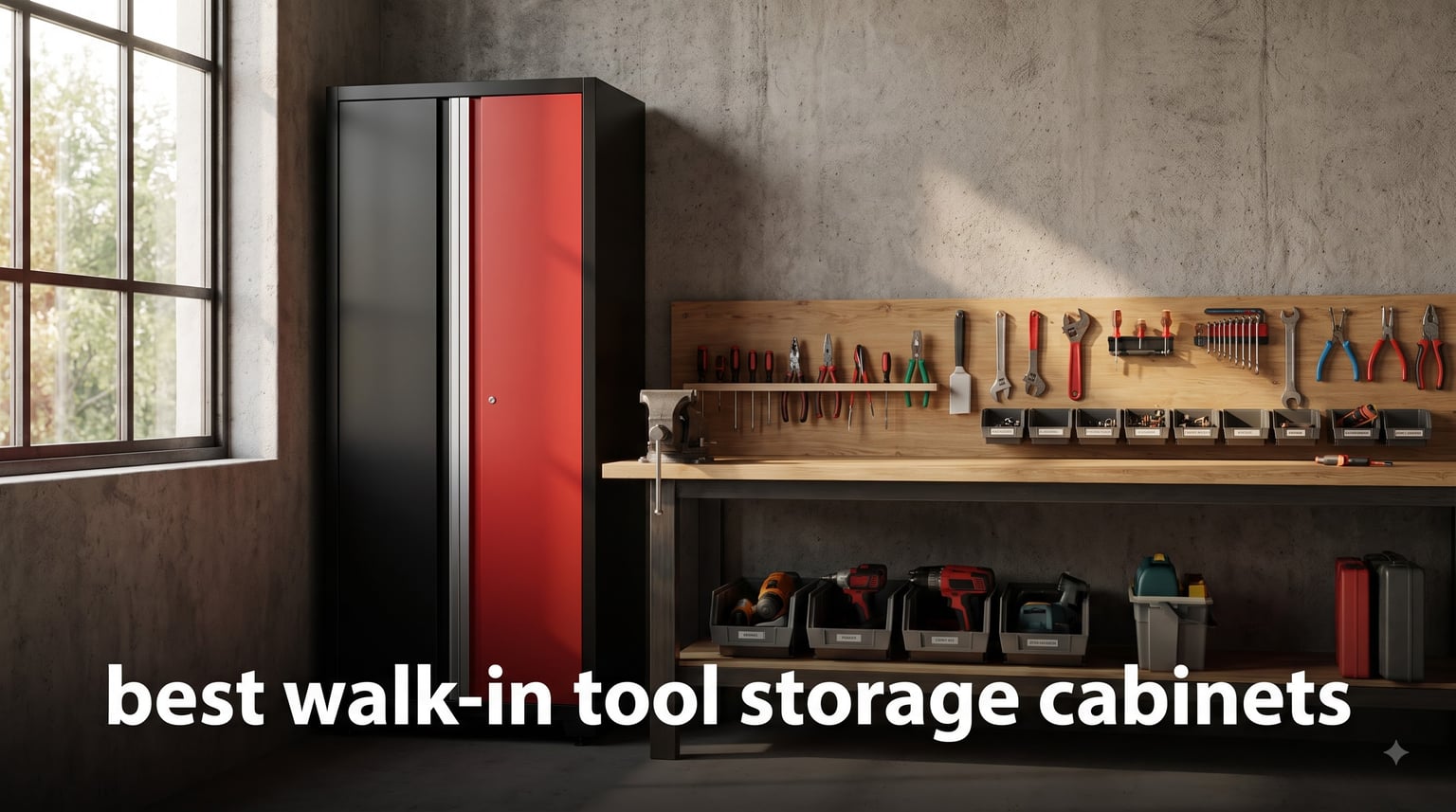 best walk-in tool storage cabinets