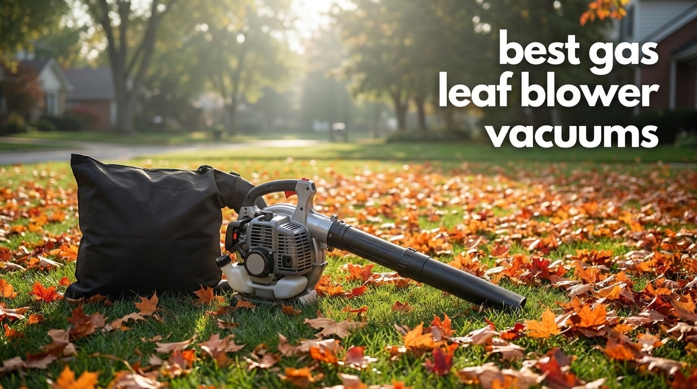 best gas leaf blower vacuums